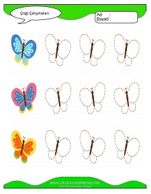 Çizgi Çalışma Sayfaları